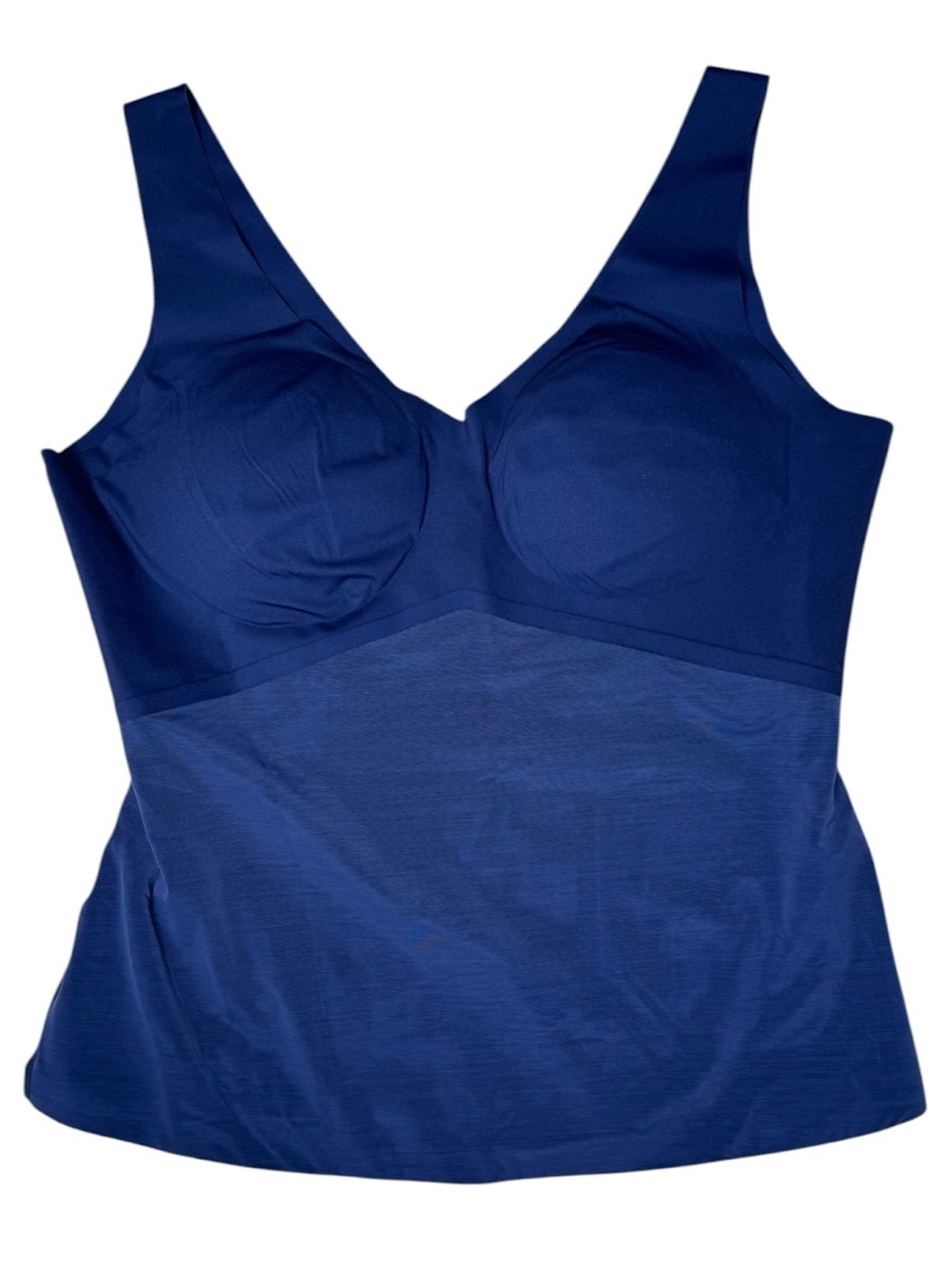 Honeylove LiftWear Tank Top 2X Shapewear Compression Slimming Navy Blue